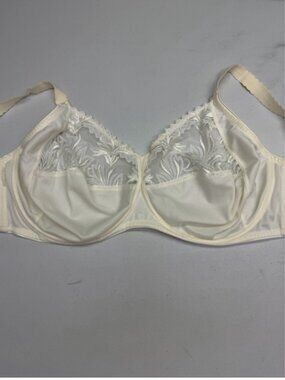 Chantelle Ivory Embroidered Unlined Full Coverage Underwire 40G *P1088 *P1088